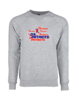 Liberty HS Girls Basketball Logo 02 - Crewneck Sweatshirt
