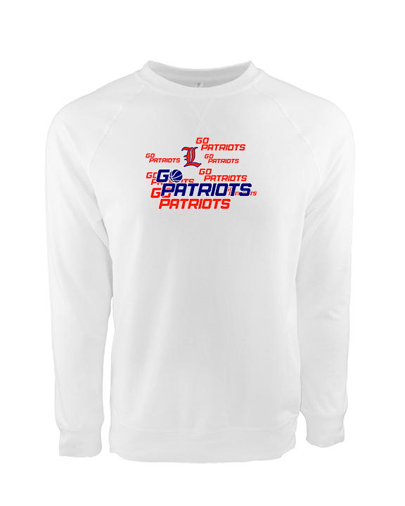 Liberty HS Girls Basketball Logo 02 - Crewneck Sweatshirt