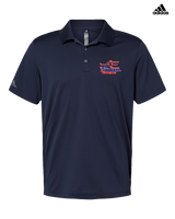 Liberty HS Girls Basketball Logo 02 - Mens Adidas Polo