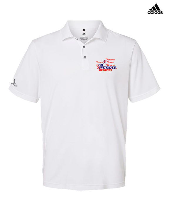 Liberty HS Girls Basketball Logo 02 - Mens Adidas Polo