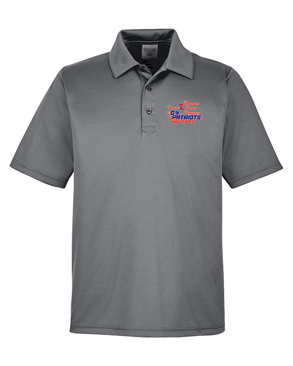 Liberty HS Girls Basketball Logo 02 - Mens Polo