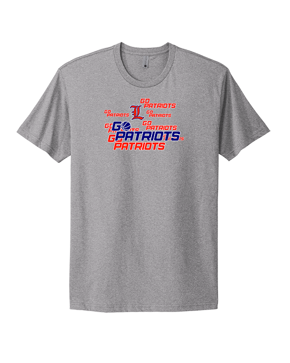 Liberty HS Girls Basketball Logo 02 - Mens Select Cotton T-Shirt