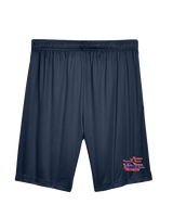 Liberty HS Girls Basketball Logo 02 - Mens Training Shorts with Pockets