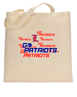 Liberty HS Girls Basketball Logo 02 - Tote
