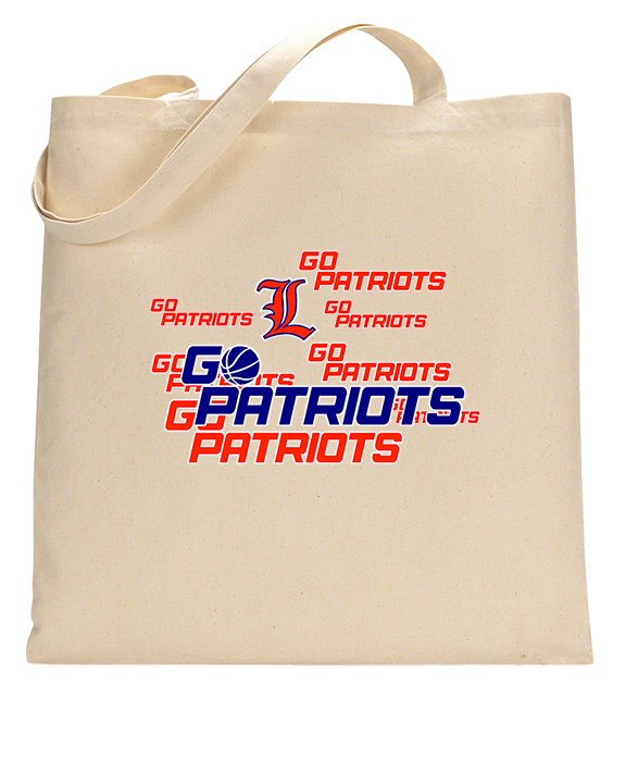 Liberty HS Girls Basketball Logo 02 - Tote