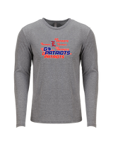 Liberty HS Girls Basketball Logo 02 - Tri-Blend Long Sleeve