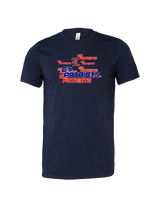 Liberty HS Girls Basketball Logo 02 - Tri-Blend Shirt