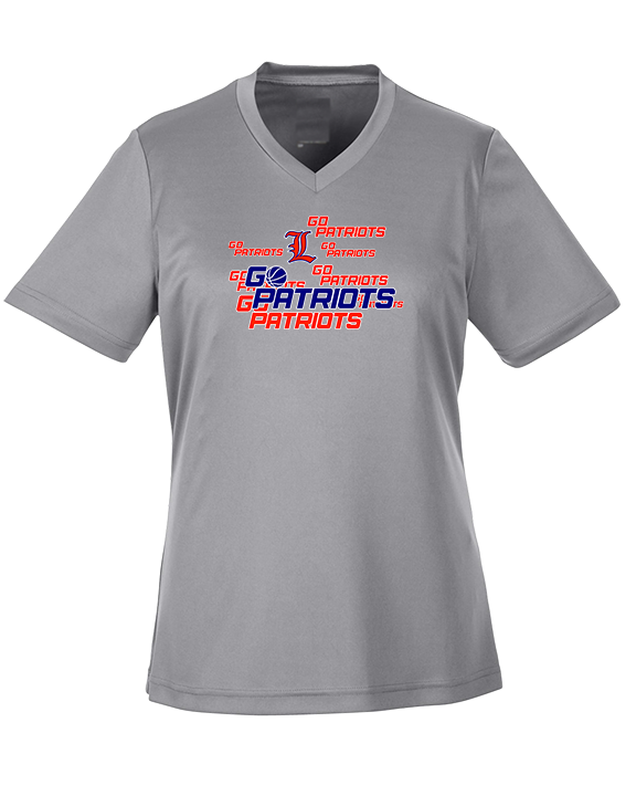 Liberty HS Girls Basketball Logo 02 - Womens Performance Shirt
