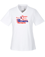 Liberty HS Girls Basketball Logo 02 - Womens Performance Shirt