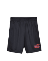 Liberty HS Girls Basketball Logo 02 - Youth Training Shorts