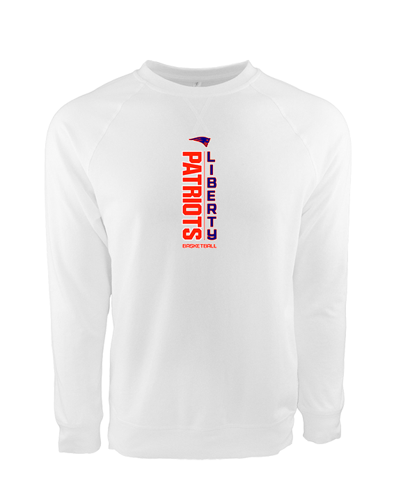 Liberty HS Girls Basketball Logo 03 - Crewneck Sweatshirt