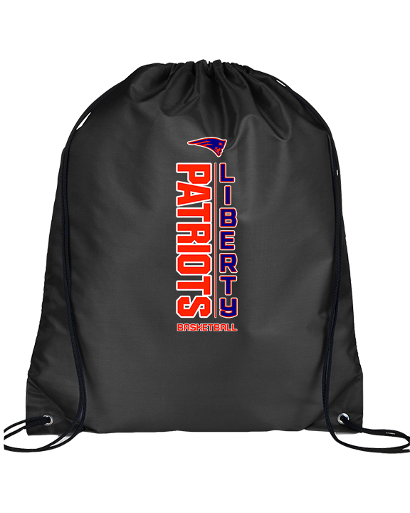 Liberty HS Girls Basketball Logo 03 - Drawstring Bag