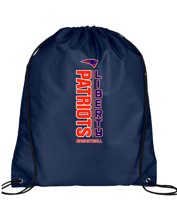 Liberty HS Girls Basketball Logo 03 - Drawstring Bag
