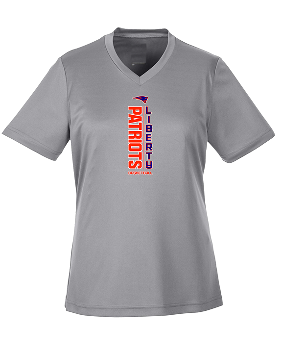 Liberty HS Girls Basketball Logo 03 - Womens Performance Shirt