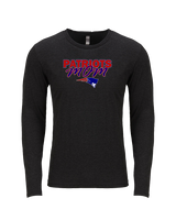 Liberty HS Girls Basketball Mom - Tri-Blend Long Sleeve