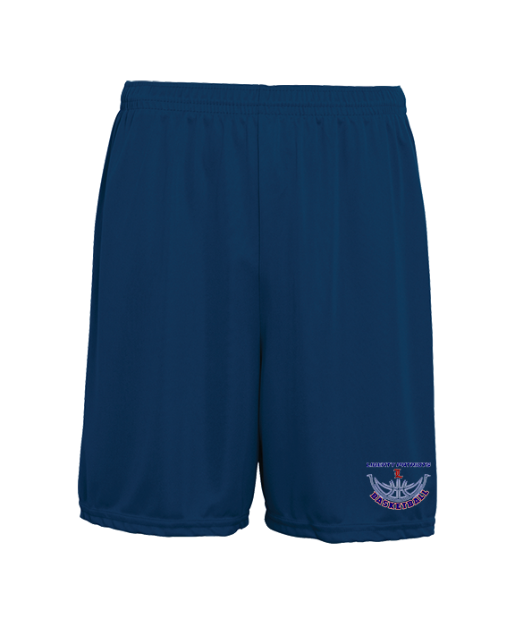 Liberty HS Girls Basketball Outline - Mens 7inch Training Shorts