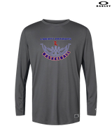 Liberty HS Girls Basketball Outline - Mens Oakley Longsleeve
