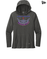 Liberty HS Girls Basketball Outline - New Era Tri-Blend Hoodie