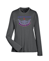 Liberty HS Girls Basketball Outline - Womens Performance Longsleeve