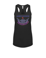 Liberty HS Girls Basketball Outline - Womens Tank Top