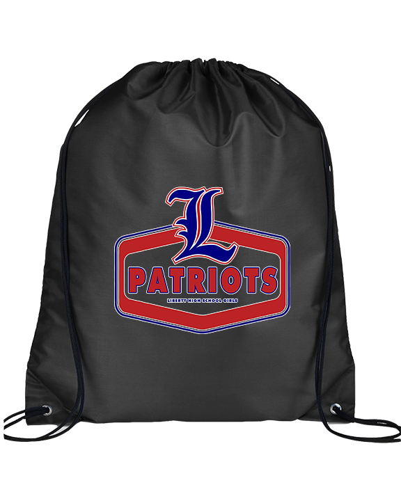 Liberty HS Girls Soccer Board - Drawstring Bag