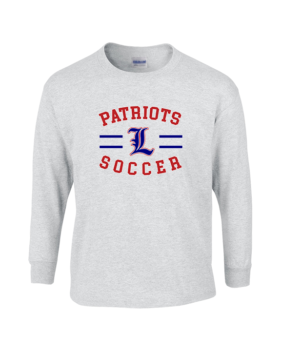 Liberty HS Girls Soccer Curve - Cotton Longsleeve