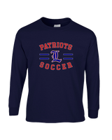 Liberty HS Girls Soccer Curve - Cotton Longsleeve