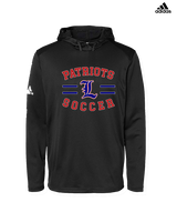 Liberty HS Girls Soccer Curve - Mens Adidas Hoodie