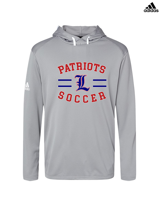 Liberty HS Girls Soccer Curve - Mens Adidas Hoodie