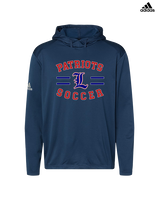 Liberty HS Girls Soccer Curve - Mens Adidas Hoodie