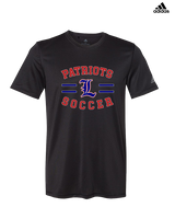 Liberty HS Girls Soccer Curve - Mens Adidas Performance Shirt