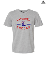 Liberty HS Girls Soccer Curve - Mens Adidas Performance Shirt