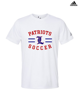 Liberty HS Girls Soccer Curve - Mens Adidas Performance Shirt