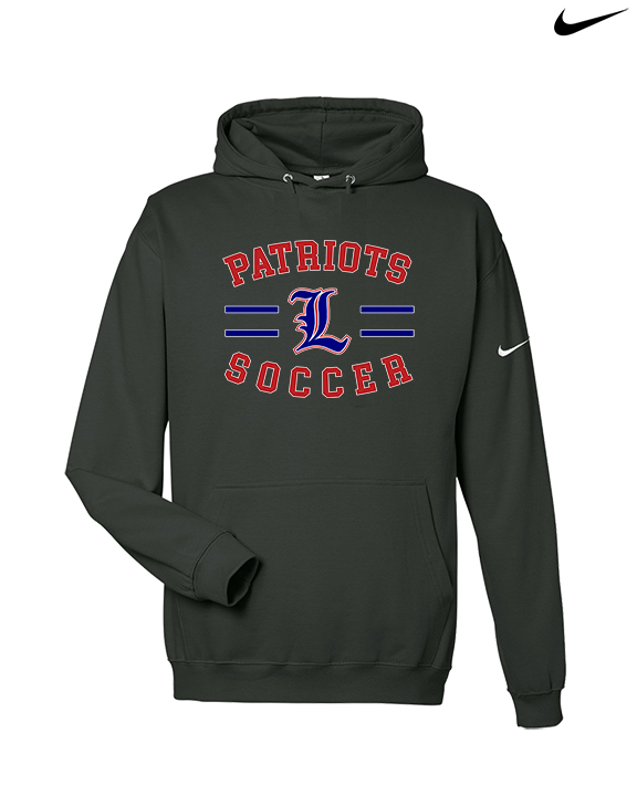 Liberty HS Girls Soccer Curve - Nike Club Fleece Hoodie