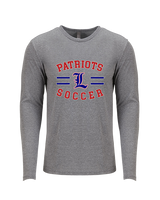 Liberty HS Girls Soccer Curve - Tri-Blend Long Sleeve