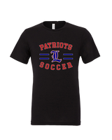 Liberty HS Girls Soccer Curve - Tri-Blend Shirt