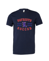 Liberty HS Girls Soccer Curve - Tri-Blend Shirt