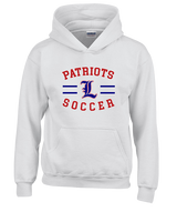 Liberty HS Girls Soccer Curve - Unisex Hoodie