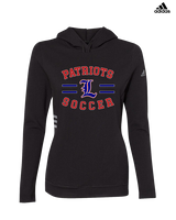 Liberty HS Girls Soccer Curve - Womens Adidas Hoodie
