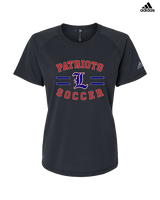 Liberty HS Girls Soccer Curve - Womens Adidas Performance Shirt