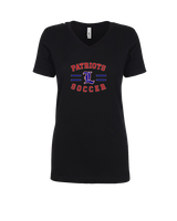 Liberty HS Girls Soccer Curve - Womens Vneck