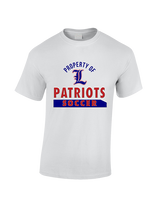 Liberty HS Girls Soccer Property - Cotton T-Shirt
