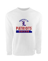 Liberty HS Girls Soccer Property - Crewneck Sweatshirt