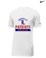 Liberty HS Girls Soccer Property - Mens Nike Cotton Poly Tee