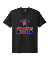 Liberty HS Girls Soccer Property - Mens Select Cotton T-Shirt