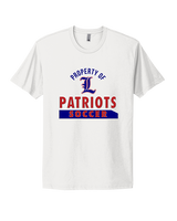 Liberty HS Girls Soccer Property - Mens Select Cotton T-Shirt