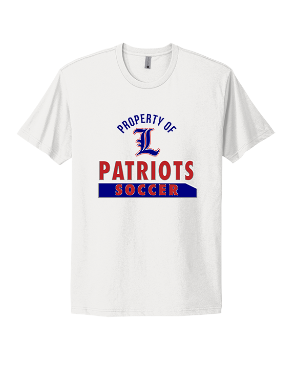 Liberty HS Girls Soccer Property - Mens Select Cotton T-Shirt