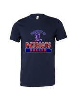 Liberty HS Girls Soccer Property - Tri-Blend Shirt