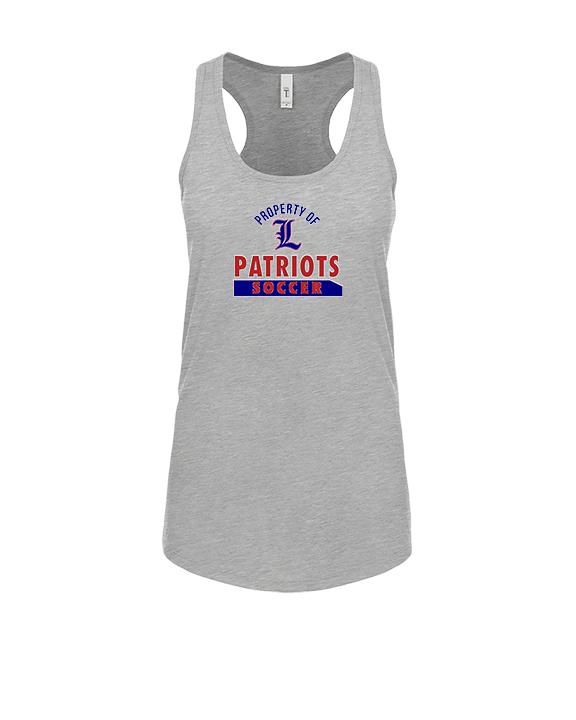 Liberty HS Girls Soccer Property - Womens Tank Top