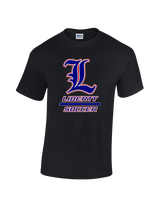 Liberty HS Girls Soccer Split - Cotton T-Shirt